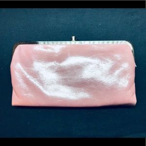 HOBO LAUREN DOUBLE FRAME WALLET AND CLUTCH